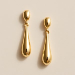 Elegant Gold Drop Earrings