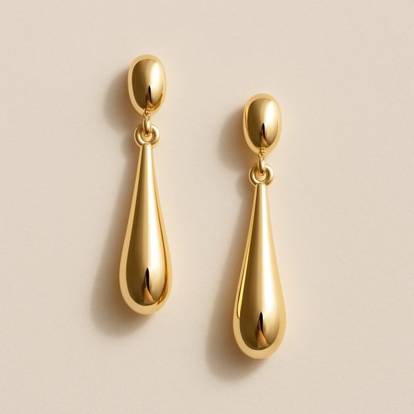 Elegant Gold Drop Earrings