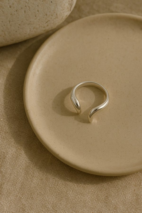 Orion Open Ring – Sterling Silver - Image 3