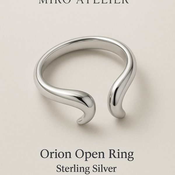 Orion Open Ring – Sterling Silver
